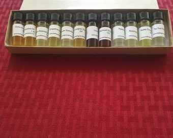 Essential Oil Kits, Essential Oils Set, Essential Oils Gift Set, Buy Essential Oils, Organic Essential Oils, Pure Essential Oils, 3.7 ml ea