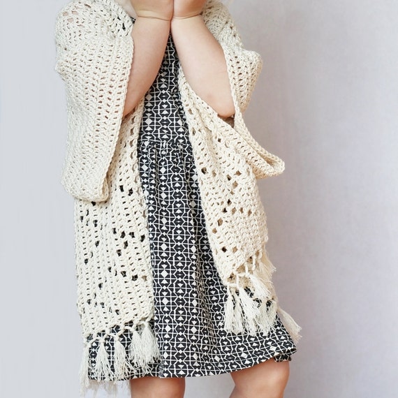 Crochet Pattern Kenzie Kimono by Lakeside Loops by LakesideLoops