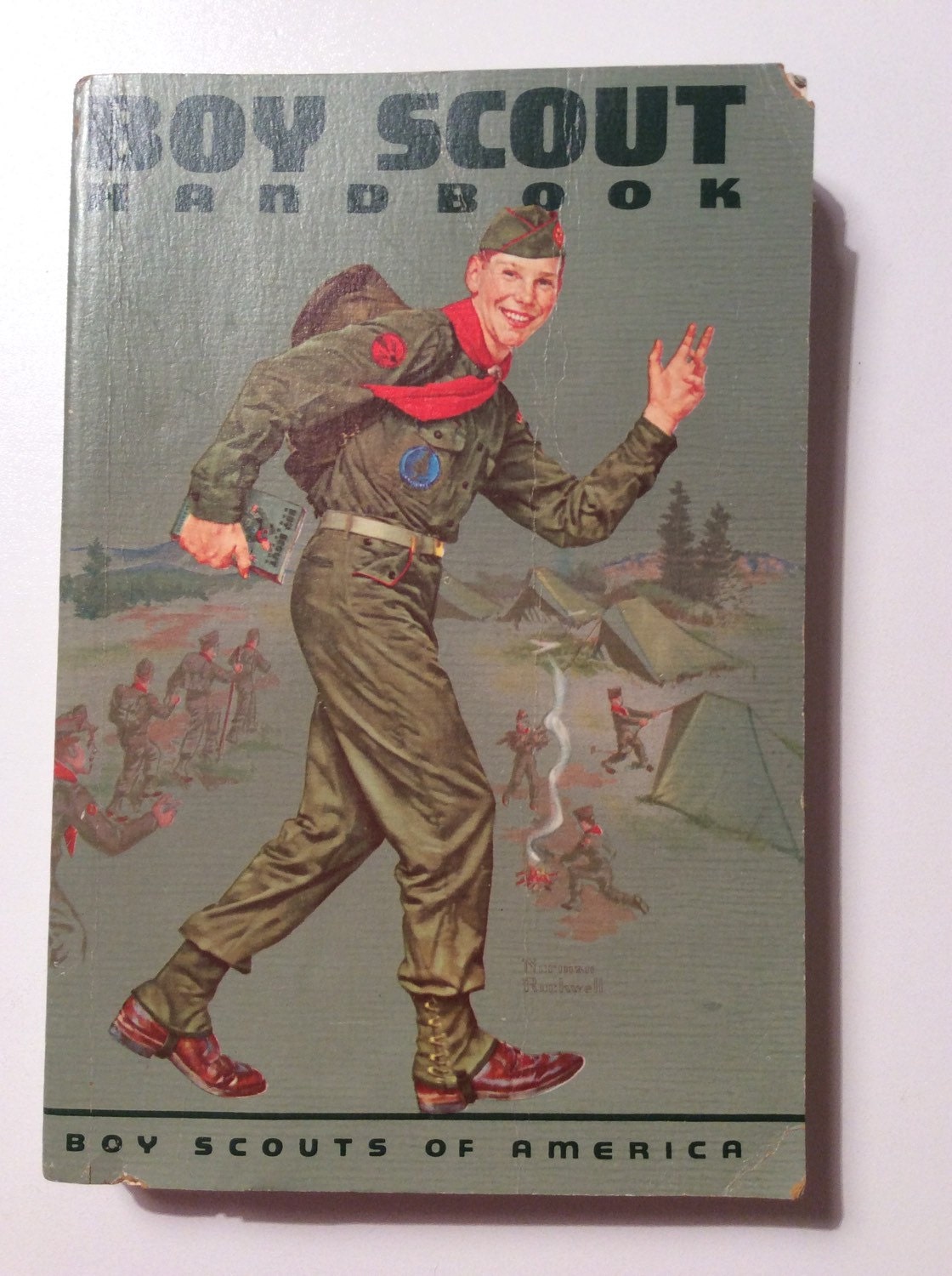 Boy Scout Handbook Vintage Paperback Boy Scouts Of By ReclaimYouth