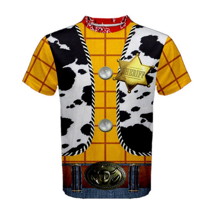 Men's Woody Toy Story Inspired Shirt