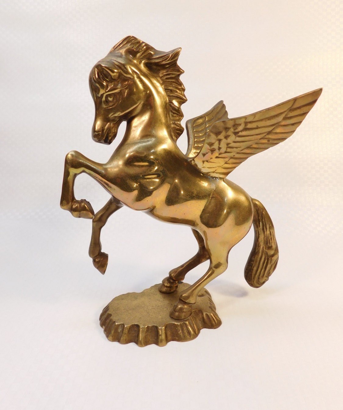 large pegasus statue