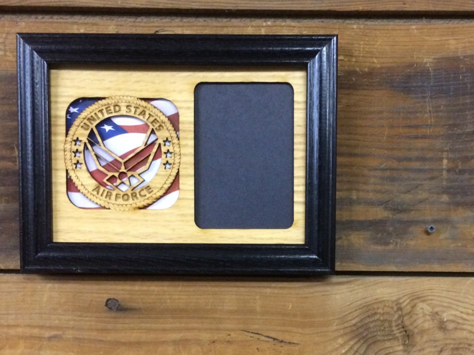 5x7 US Air Force Picture Frame Air Force by legacyimages on Etsy