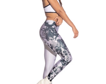 Rorschach's Mask Leggings, High Waist Leggings, White Leggings, Best Friend Gift, Gray Leggings, Art Leggings, Cosplay Leggings Hoop Clothes