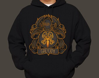 Game of Thrones House Greyjoy Hoodie - Game of Thrones Shirt Game of Thrones House Greyjoy Sigil Game of Thrones Hoodie Game of Thrones Gift
