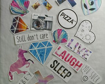 Indie Hipster Stickers