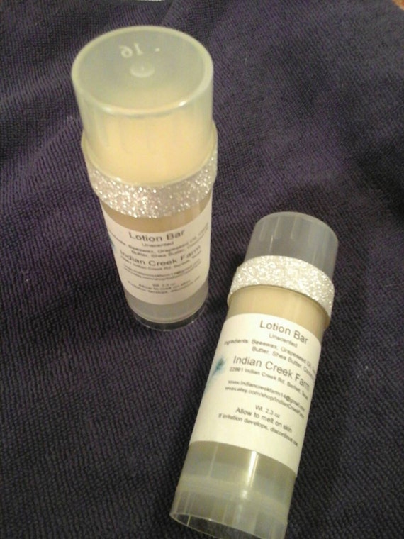 Lotion Bar / Unscented / Twist up tube / Great for Travel