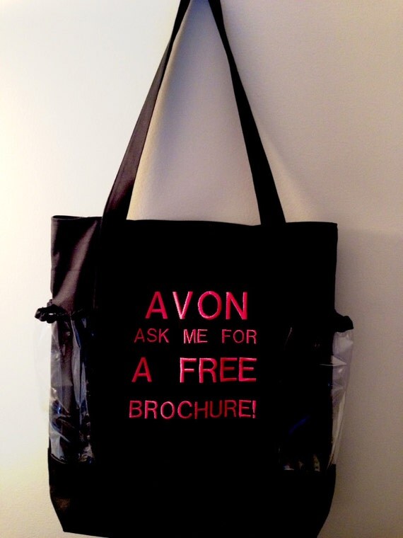 Items similar to Extra Large Tote Bag. CLEAR POCKETS, Embroidery on pocket or at the Base. Heavy ...