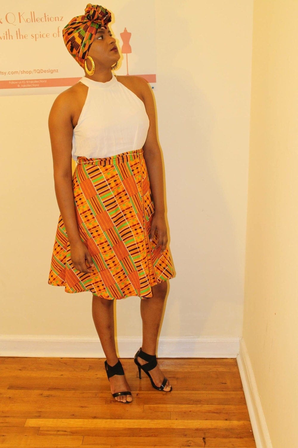 african short skirt