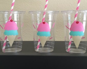 Ice cream party cups