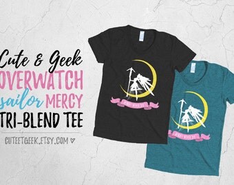 Overwatch Sailor Mercy Heroes Never Die T-shirt