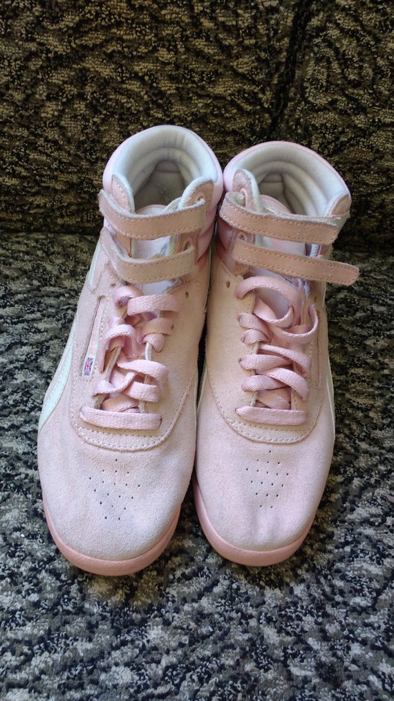 pink reeboks
