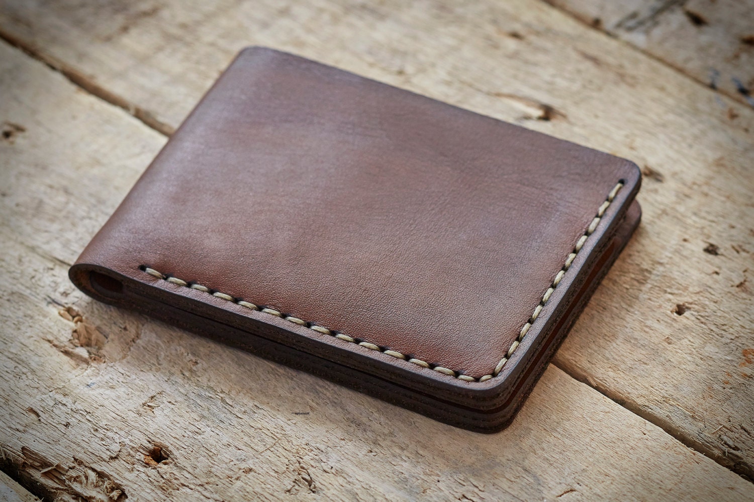 PERSONALIZED leather wallet Men&#39;s Leather personalized