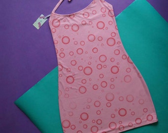 90's Pink soda mini dress