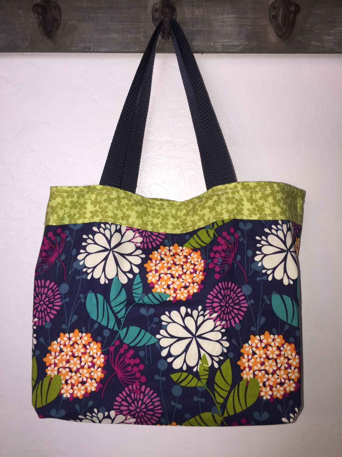 ON SALE Large washable reusable shopping tote grocery bag