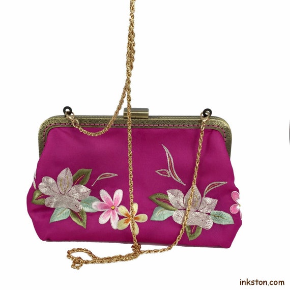 fuchsia color handbags