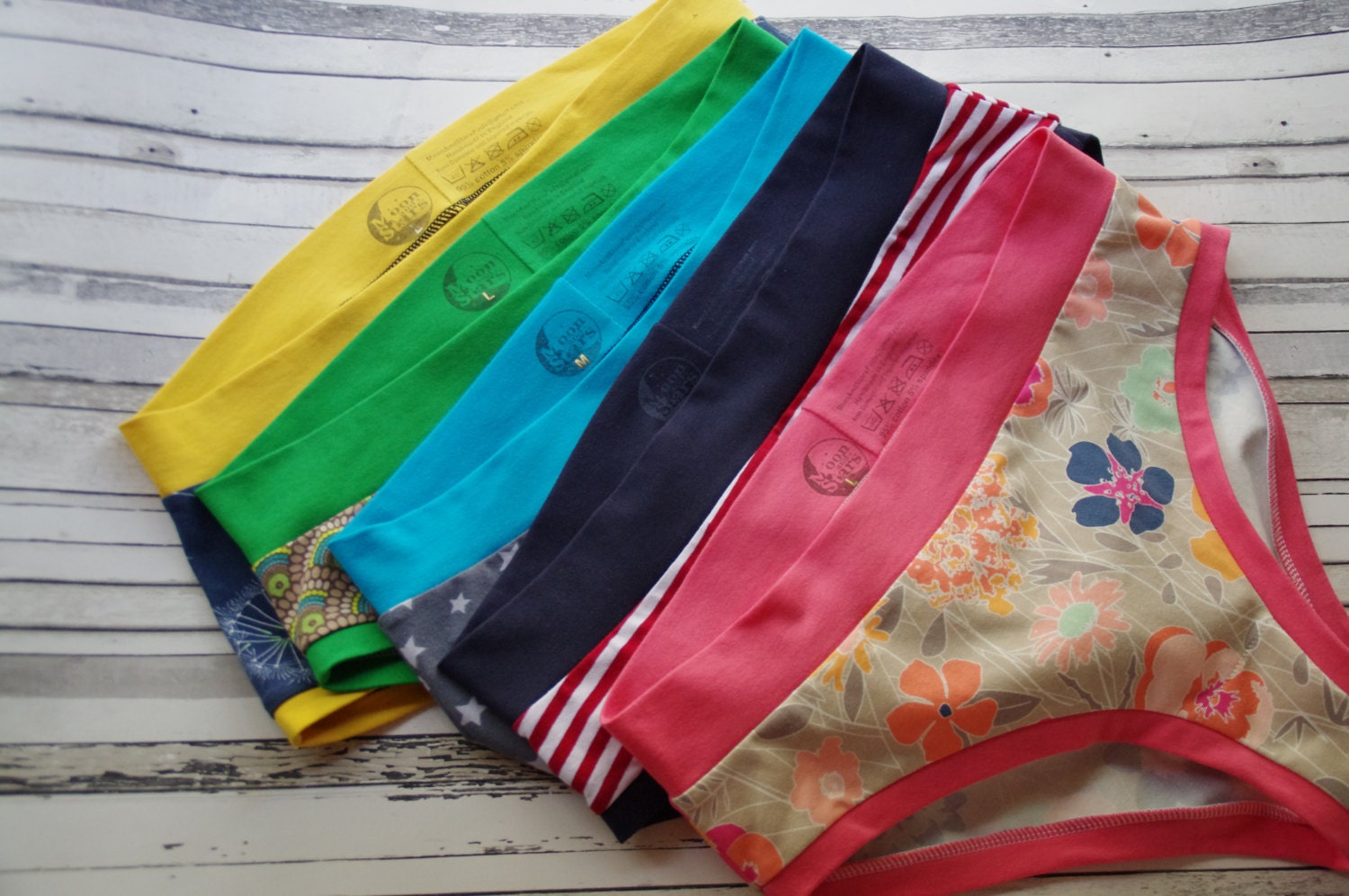 Multipack Scrundlewear Ladies Underwear without Elastic Custom