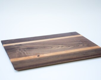 CUSTOM SIZE* Thin Walnut & Cherry Cutting Board (price per square inch)
