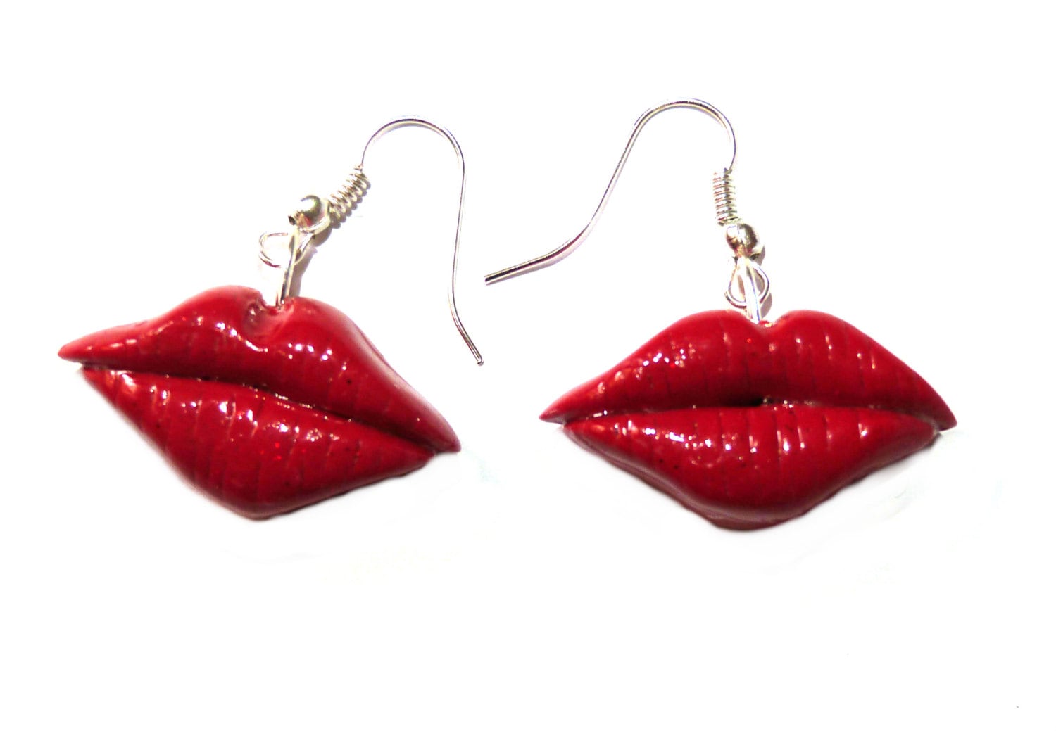 Lips earrings lipstick earrings earrings rock chick lips