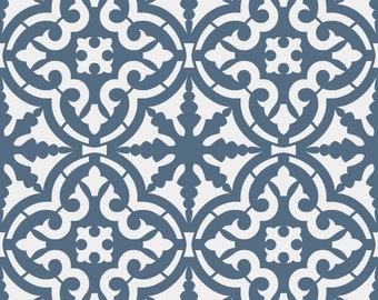 Reusable Stencil Moroccan Style Tile Allover Pattern. SKU: S0120
