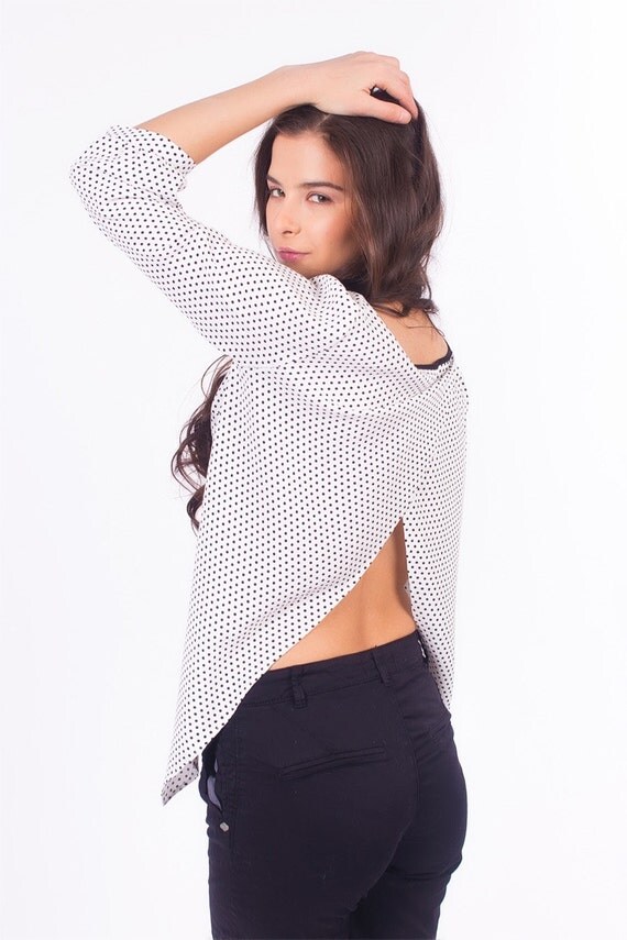 cross back blouse pattern