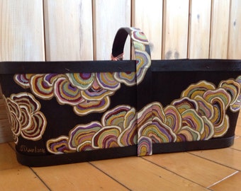 Harvest basket "tramete versocolore"