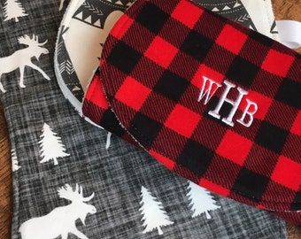 Gift for baby burp cloth flannel burp cloth monogrammed burp cloth baby girl gift Organic burp cloth set boy burp cloth gender neutral baby