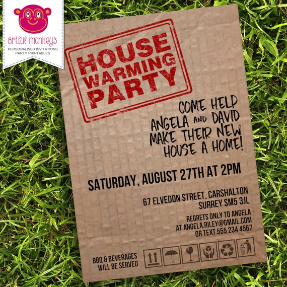 Custom Housewarming Party Invitations 6