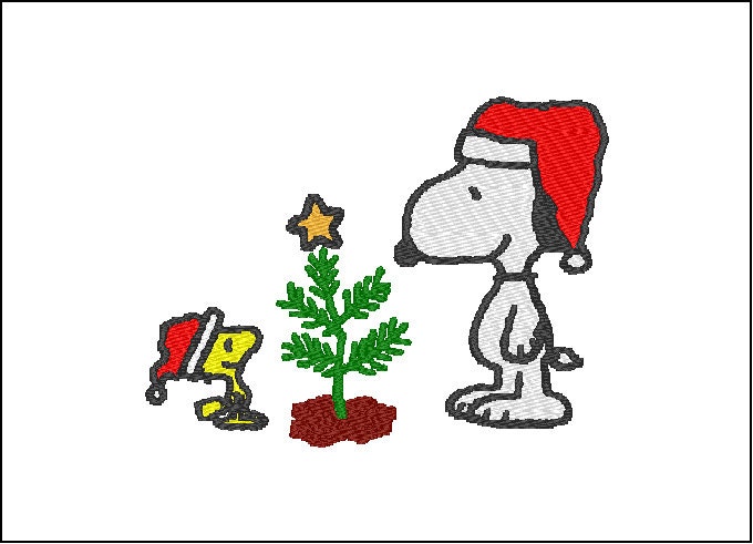 Snoopy jessecmault design christmas 5x7
