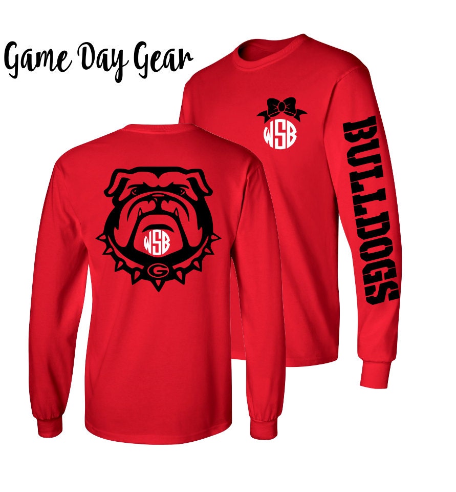 georgia bulldog bling shirts