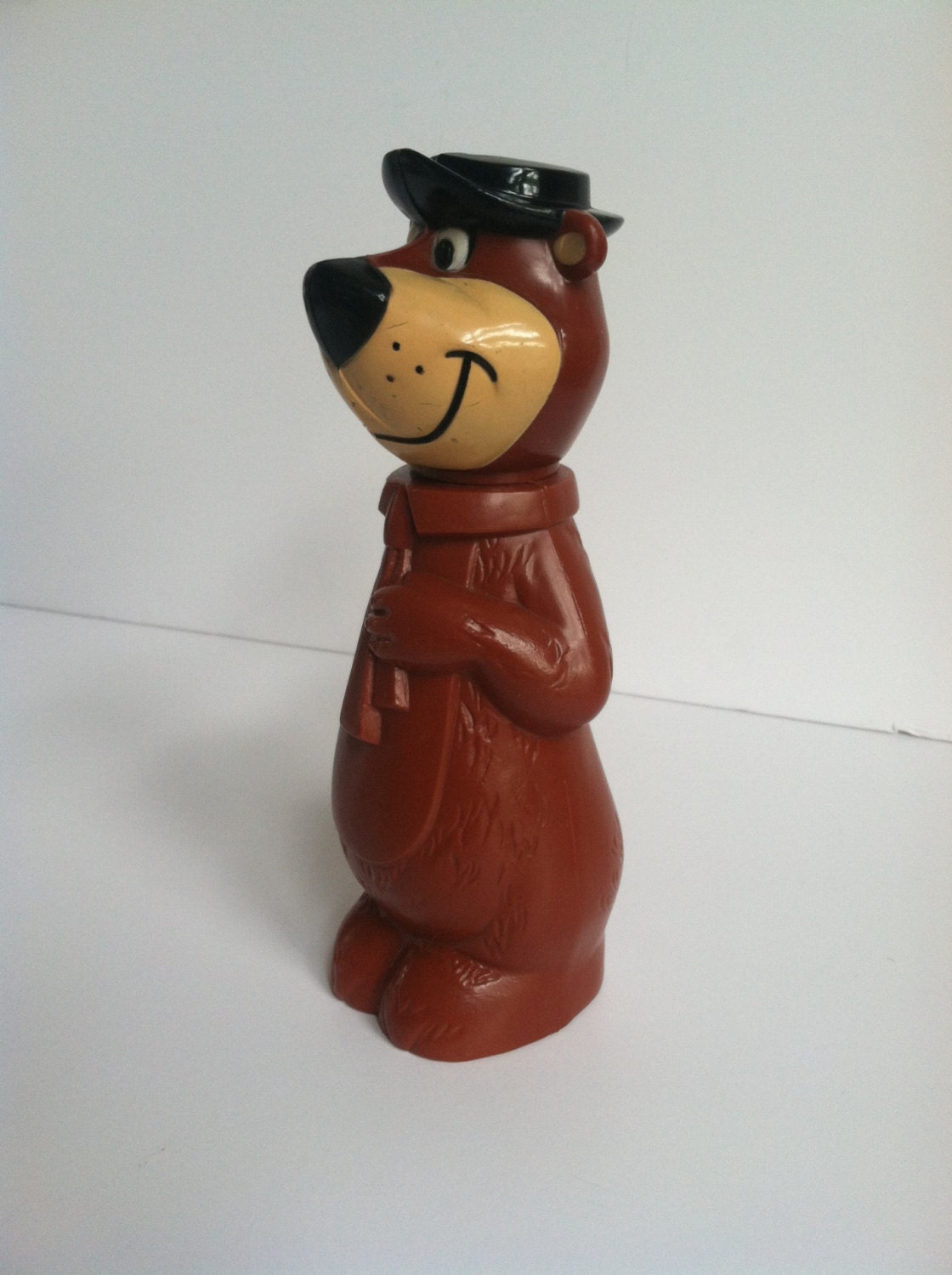 SALE Vintage Yogi Bear Bank Plastic Piggy Bank Yogi Bear