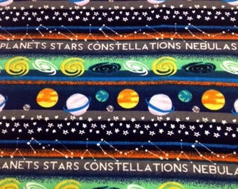 Solar system glow-in-the-dark sheet