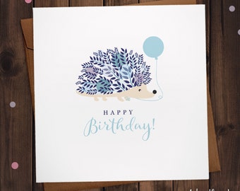 Happy hedgehog | Etsy