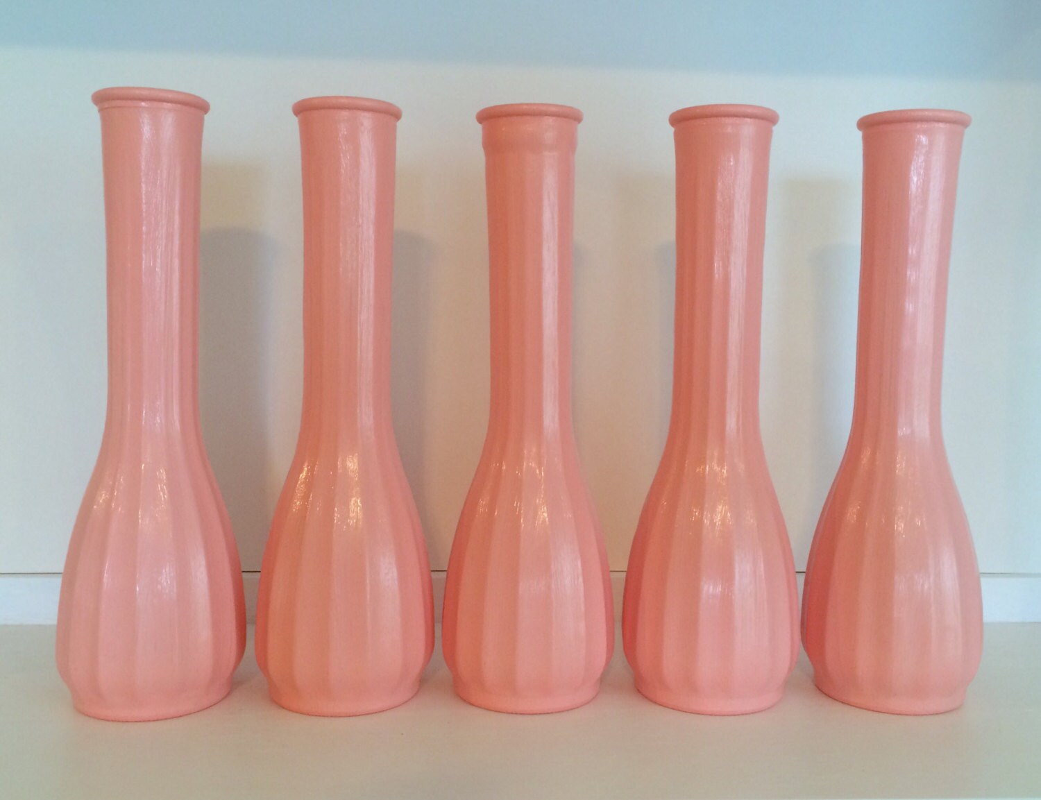 Bulk Pink Vases Blush Pink Wedding Centerpieces Bud Vases