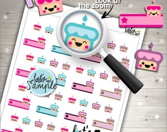 60%OFF - Birthday Stickers, Birthday Planner Stickers, Printable Planner Stickers, Cute Stickers, Kawaii Stickers, Planner Accessories