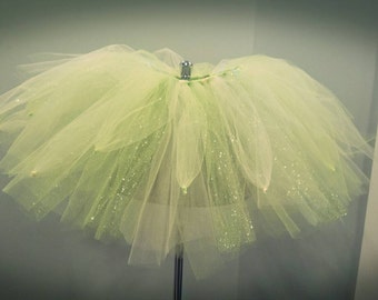 Tinkerbell Tutu, costume tutu, toddler tutu, infant tutu, green tutu