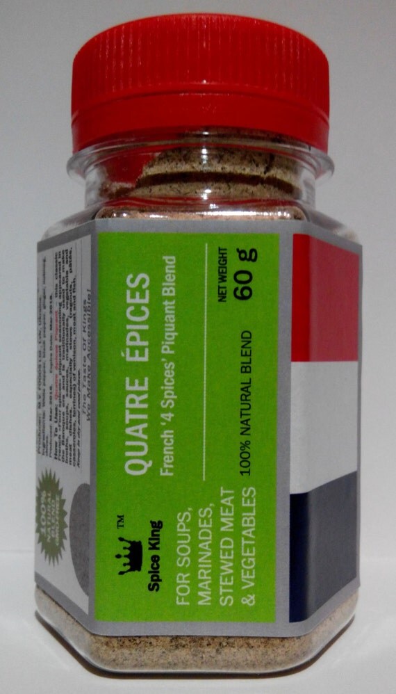 QUATREÉPICES Piquant French Four Spices Blend