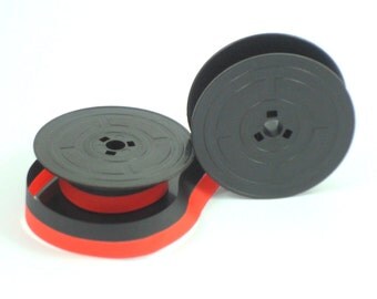 Olivetti Typewriter Ink Ribbon GR4 - Red & Black or Black - * Olivetti Lettera * Olivetti Studio * Olivetti Dora * Olivetti Valentine *