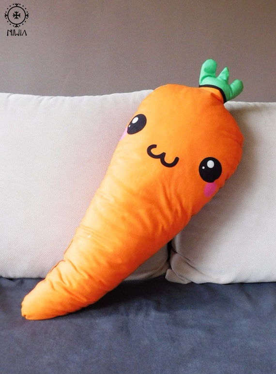 big carrot pillow