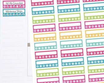 Planner Stickers - Habit Tracker Stickers - Fits Erin Condren and Happy Planner