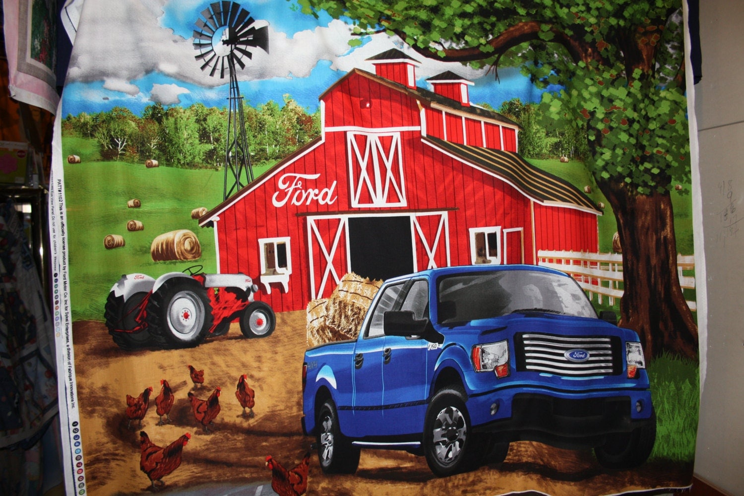 Ford Truck Fabric panel