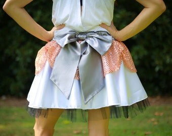 They See Me Rollin' Star Wars BB8 inspired Costume Running Tutu Skirt