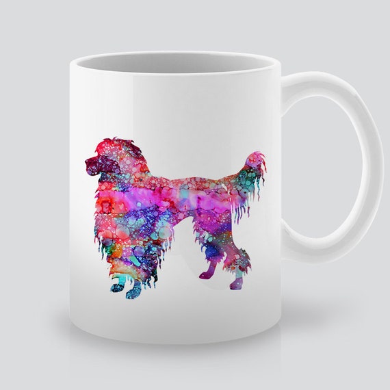 Dog Mug Animals Art Mug Coffee Mug Watercolor by PrintsyShop