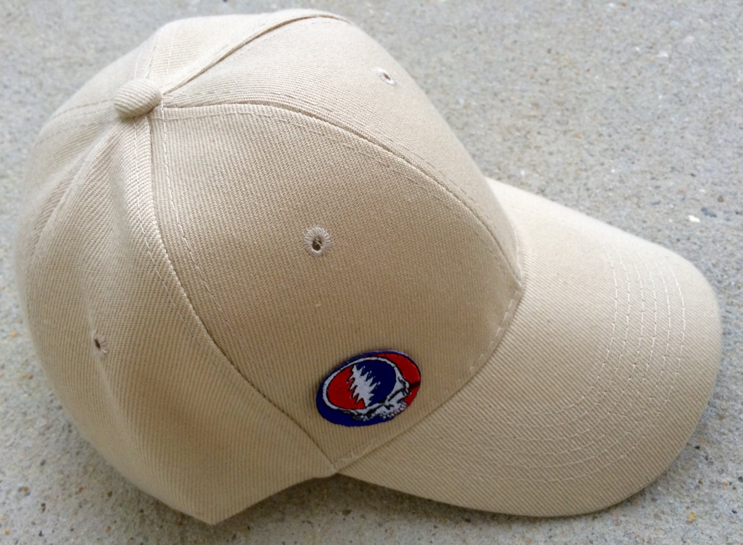SYF on Khaki Baseball Hat by WeirEverywhereBags on Etsy