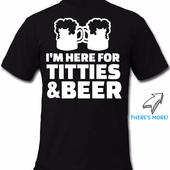 tittys beer shirt