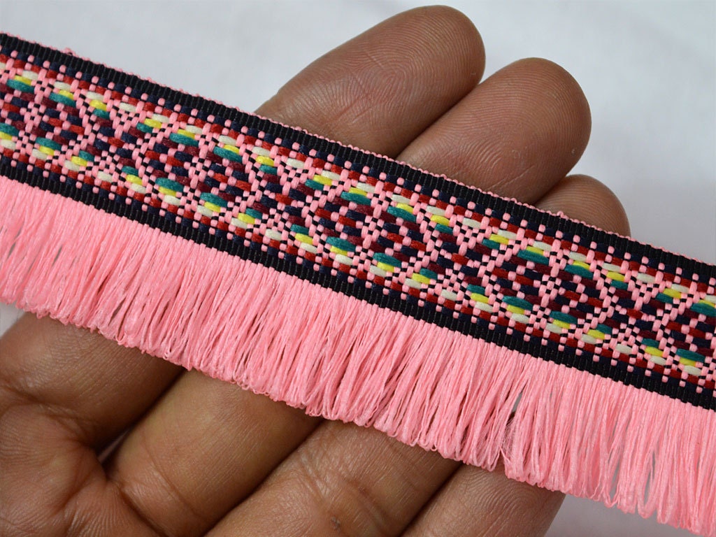 2 Yard Gypsy Bohemian Boho fringe trim Boho Fringe tape