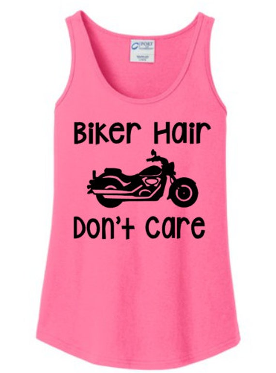 bike hair dont care shirt