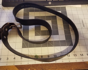 Custom Leather Belt - Plain