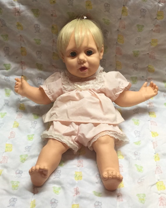 Free shipping Real baby baby doll 80's doll toy baby doll