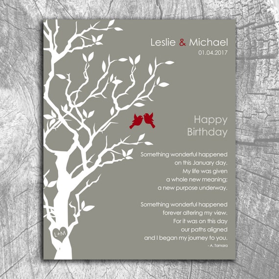 meaning birthdate january 6 Gift Poem Happy Personalized Birthday Birthday Love January