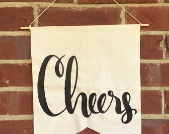 Items similar to Cheers Banner on Etsy